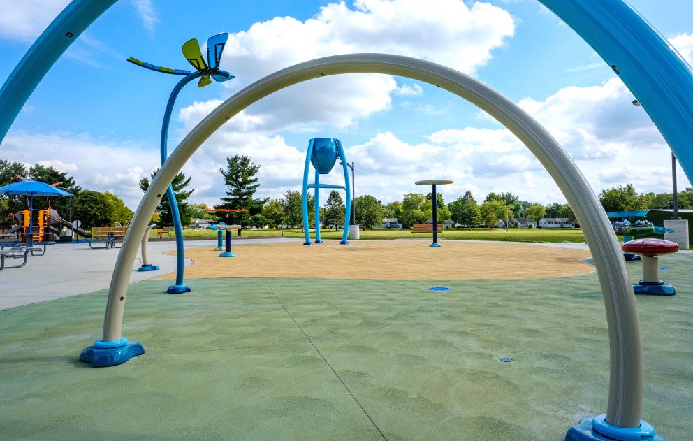 McIntosh Park water features