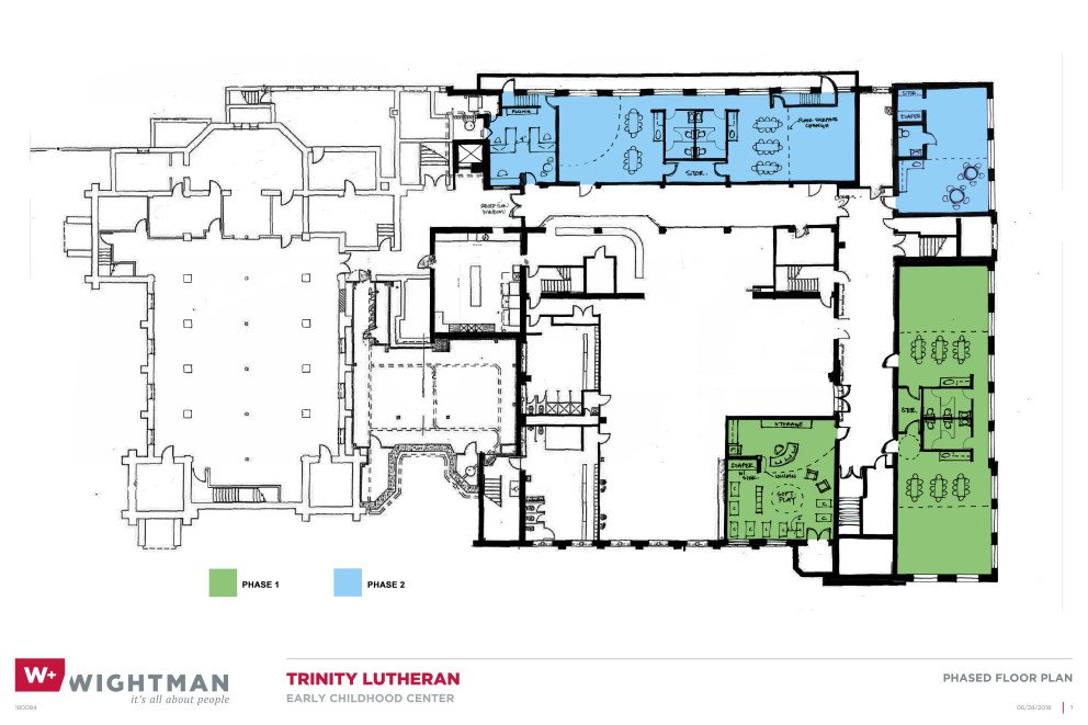 Trinity Preschool Phased Floor Plan