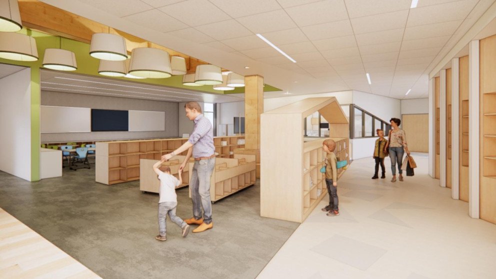 Dicken Elementary Library 