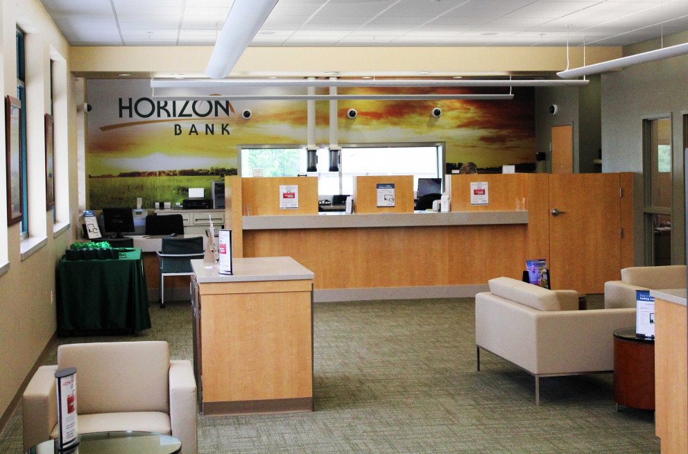 Horizon Bank Carmel interior view