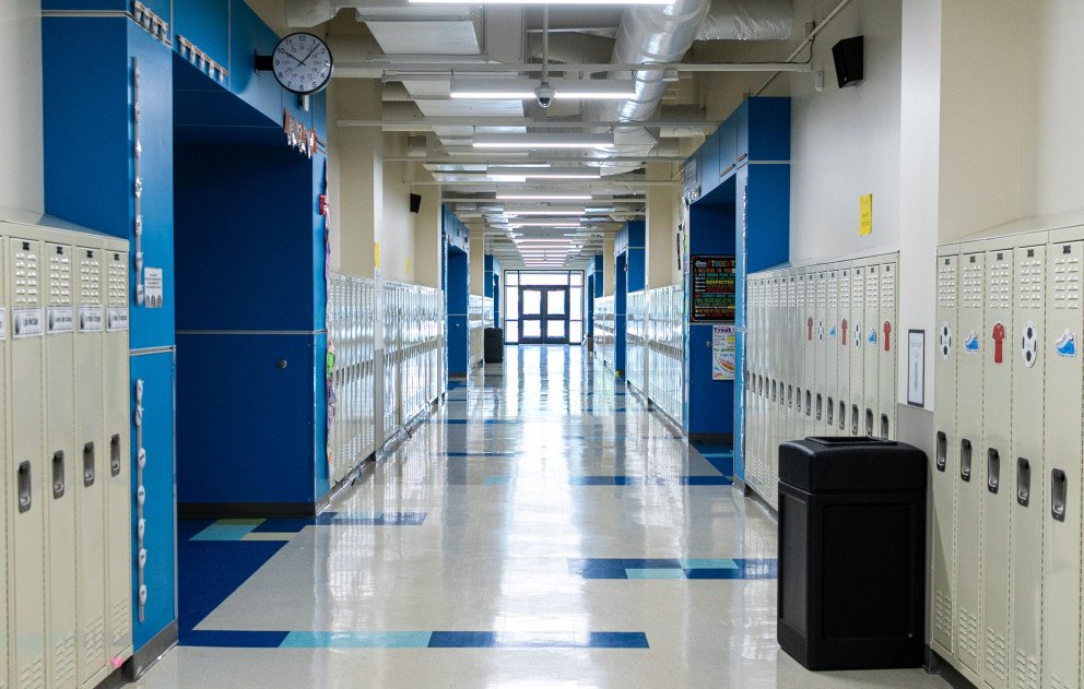 Charter School of the Dunes Hallway