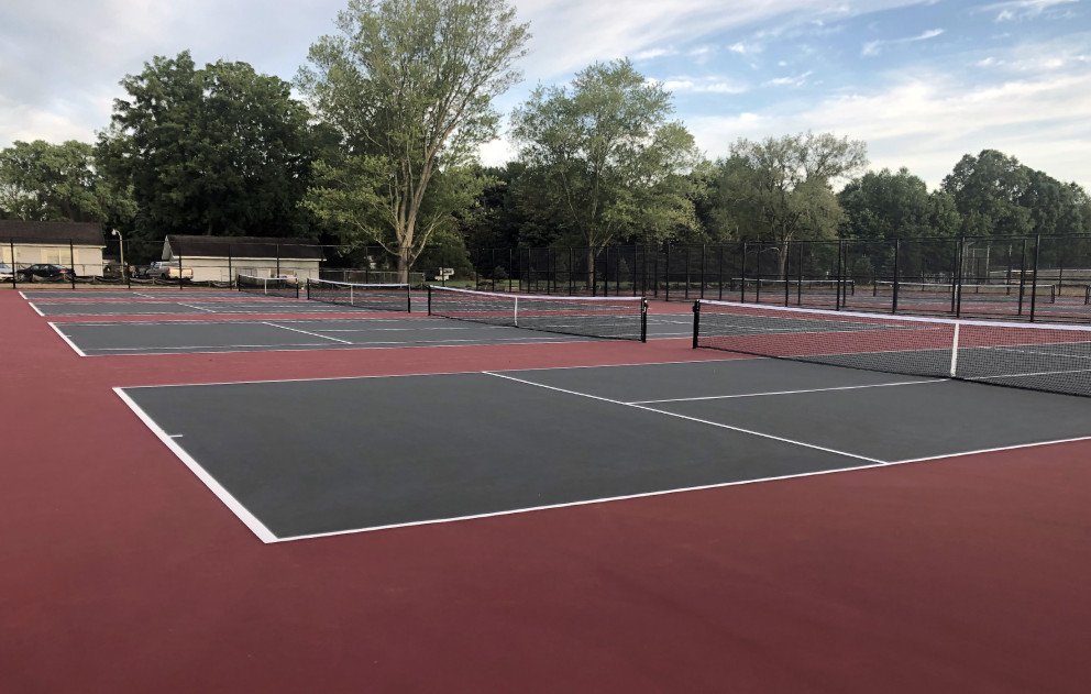 Brandywine Community Schools Completed Tennis Courts