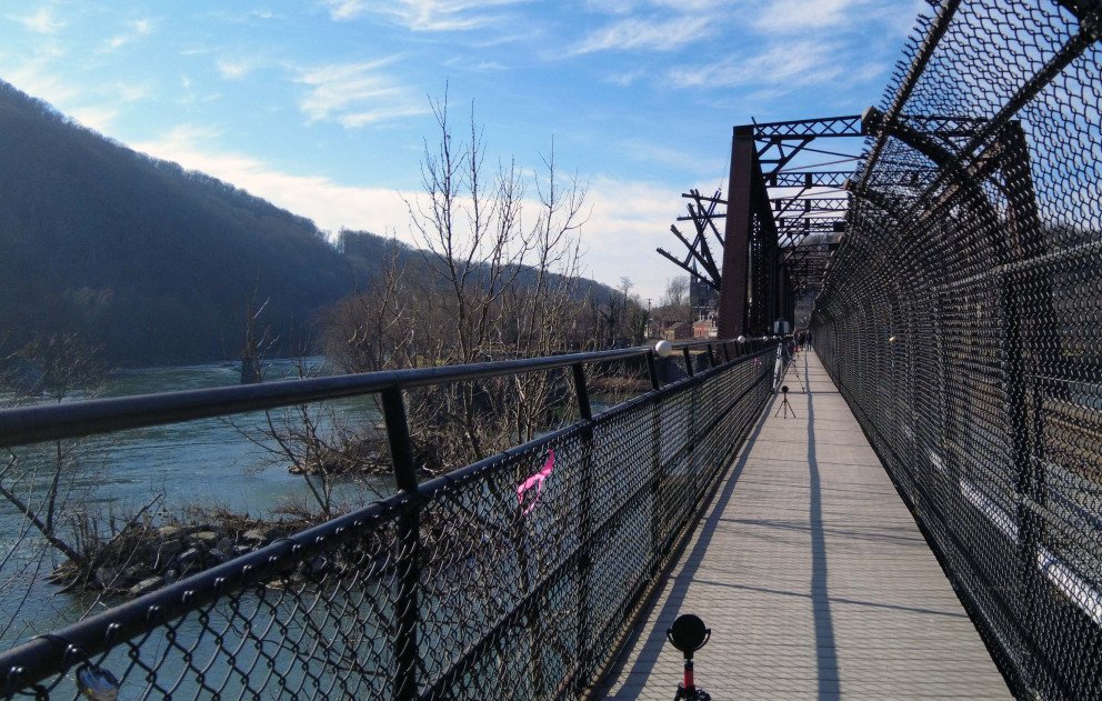 Bridge over Shenandoah and Potomac Rivers