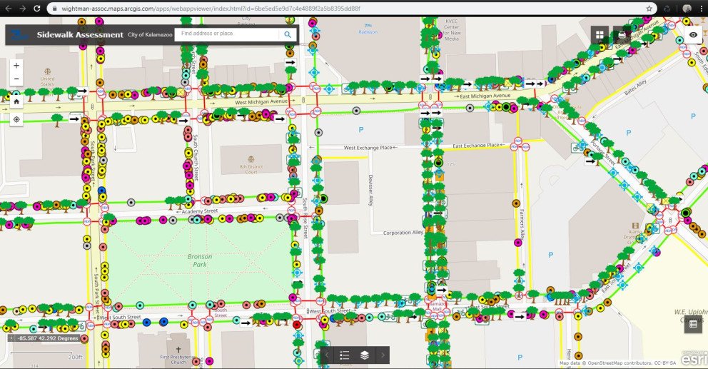 Kalamazoo Sidewalk Assessment GIS Deliverable