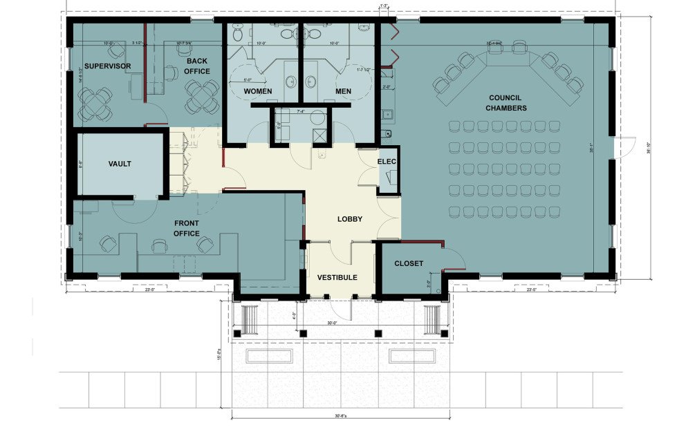 Hartford Twp Hall Floor Plan