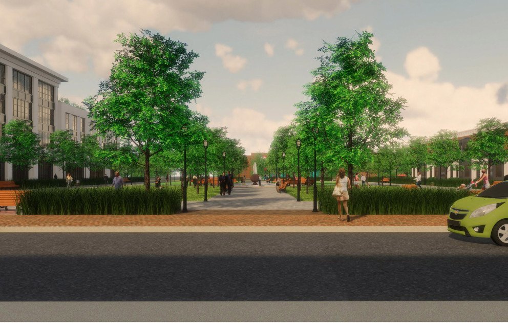 Proposed Pipestone Plaza Park