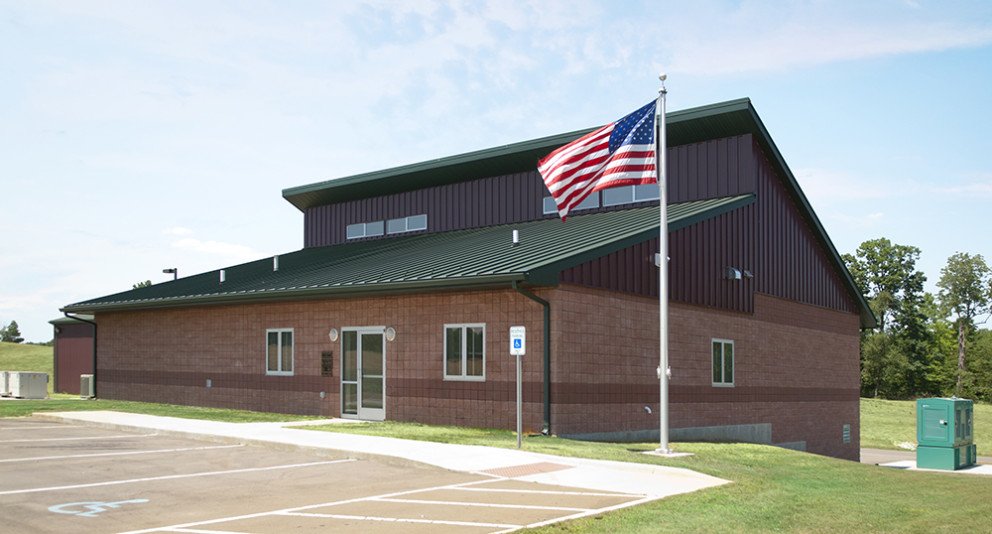 Lakes Area Sewer Authority building exterior view