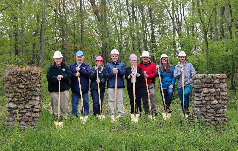Indiana Michigan River Valley Trail Phase 2 groundbreaking